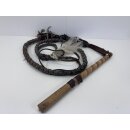Vintage Pferde Peitsche Bullenpeitsche Lederpeitsche...
