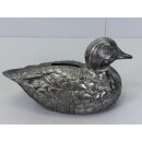 Vintage Metall Sparschwein Spardose Ente versilbert WMF...