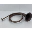 Antik Altes Jagdhorn Fürst Pless Horn Messing Signalhorn Jagd Instrument #474