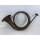 Antik Altes Jagdhorn Fürst Pless Horn Messing Signalhorn Jagd Instrument #474